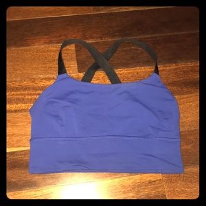Lulu lemon both ways bra HOBE Hero blue